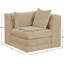 Fauteuil d'angle rembourré Vredenburgh Chenille-112273068