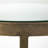 Tolbert Glass Top End Table