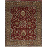 Handmade Wool Floral and Oriental Area Rug