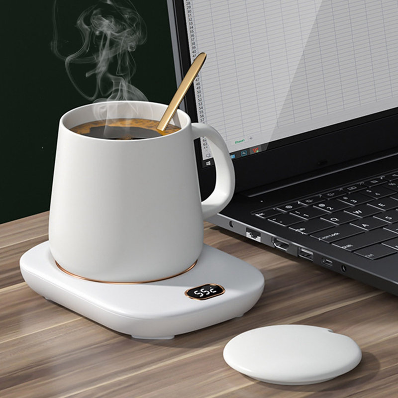 Chauffe-tasses Edge Collections, Blanc