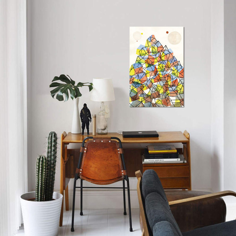 « domus », impression sur toile, H 18 po x l 12 po x P 1,5 po, Toile tendue, Pas de tapis