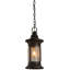 Luminaire suspendu cylindrique 1 lumières