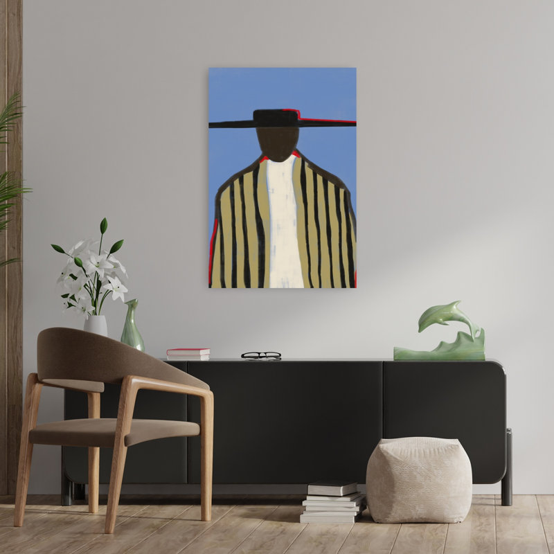 Art contemporain contemporain, H 24 po x l 16 po