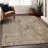Premium Machine Washable Prisco Mocha Rug-1191534899