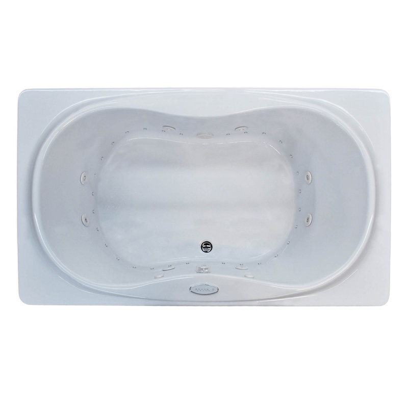 Cayman 71.5'' x 35.5'' Drop-In Acrylic Bathtub