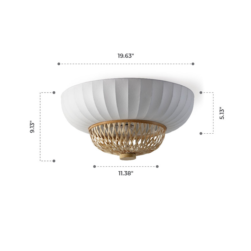 Plafonnier encastré 3 lumières Hho