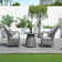 Neneo 2-Person Outdoor Patio Conversation Set With End Table