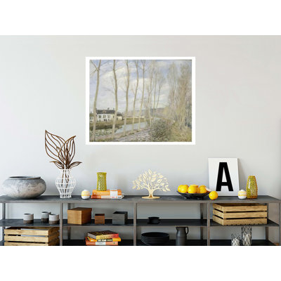 The Loing's Canal by Alfred Sisley - Giclee Print