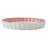 Fitz and Floyd Sicily Red Pie Plate