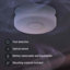 OneConcept Wall Mounted Smoke Detector