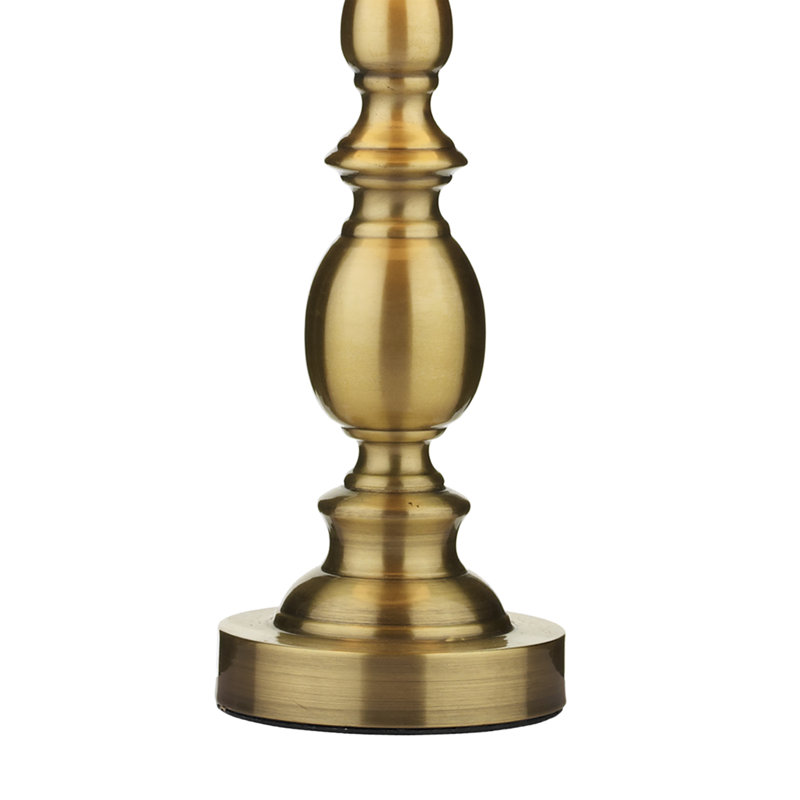 Madrid Metal Lamp, Antique Brass