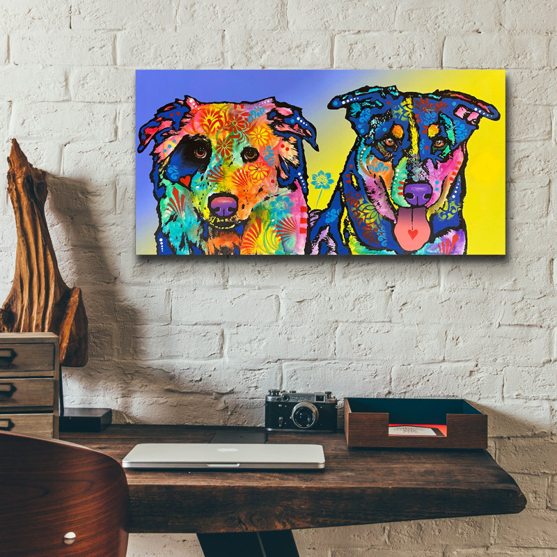 «Duo» par Dean Russo, H 12 po x l 24 po