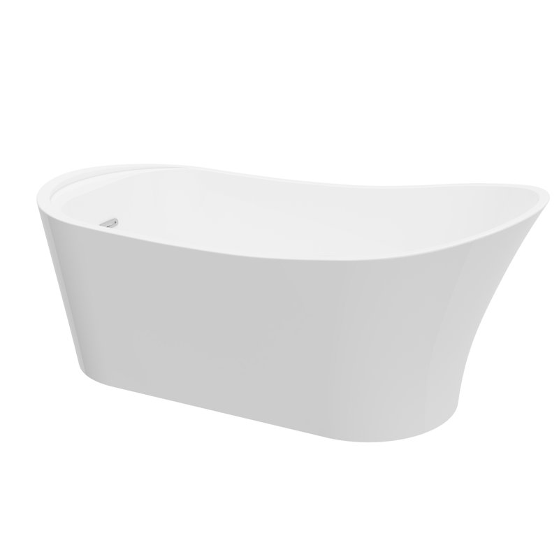 Baignoire de trempage en acrylique Talapoosa 59 po. X 32 po.