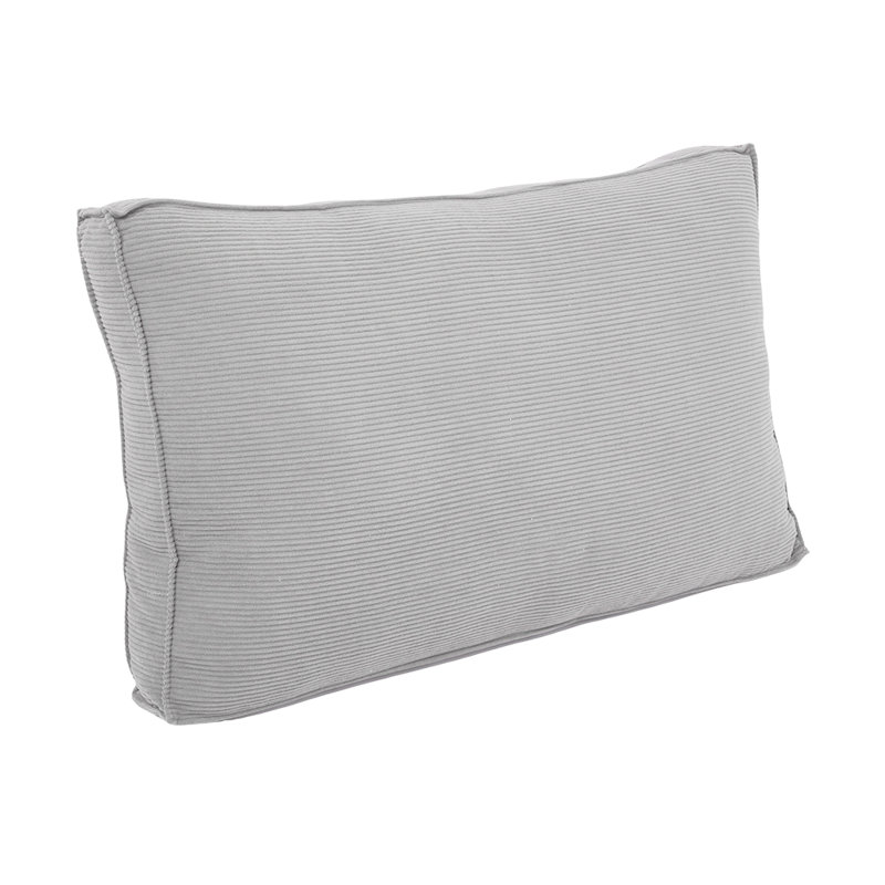 Cotton Backrest Cushion, Grey