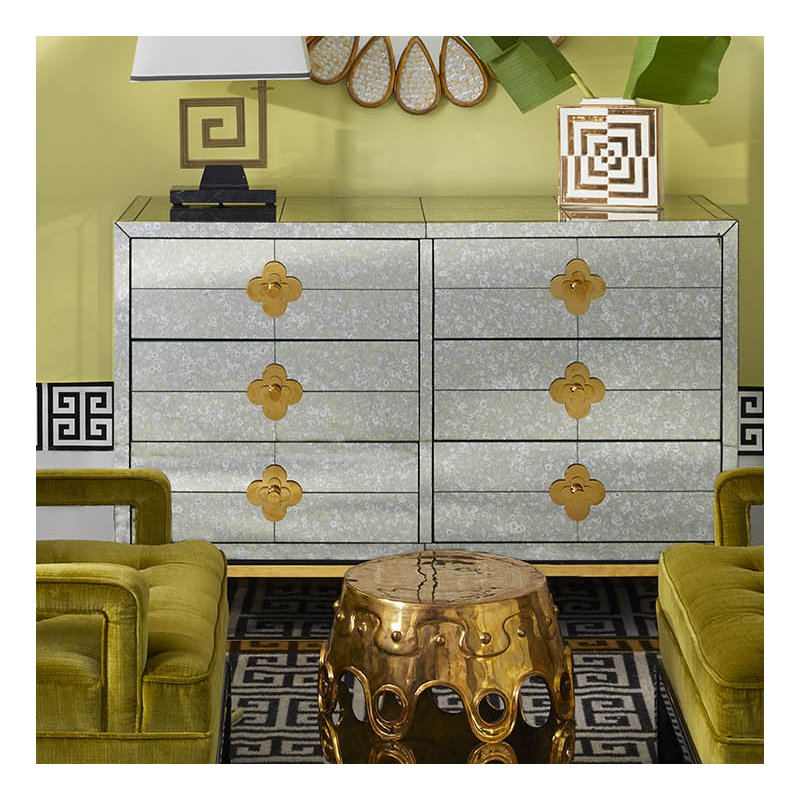 Delphine Six Drawer Credenza