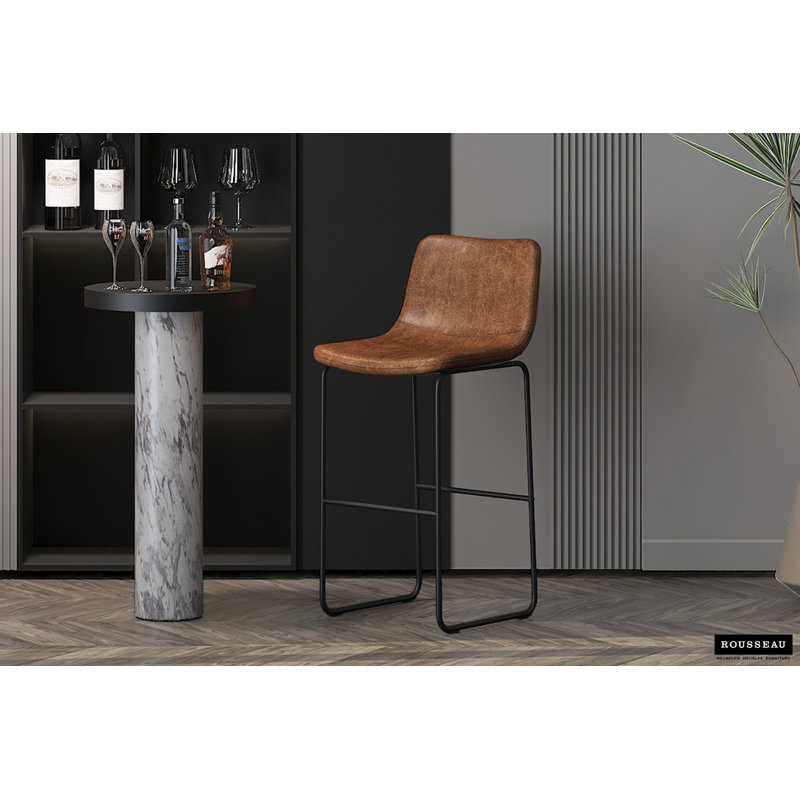 Mancia 72cm Stool, Cognac