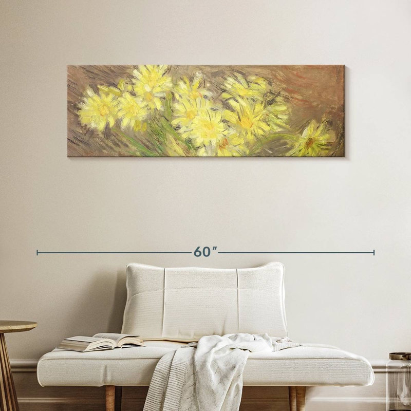 Dais jaune, H 16 po x l 48 po