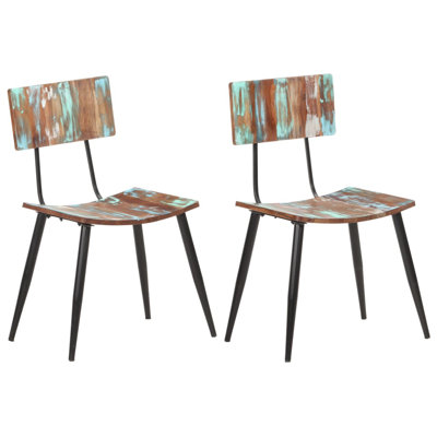 Dining Chairs Solid Reclaimed Wood