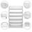 Tepass 18 Pair Shoe Rack-2072796004