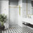Elan E-Class 56-60" W x 76" H Sliding Frameless Shower Door with 3/8" Clear Glass-50553350