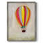 «Lucky Hot Air Balloon», reproduction encadrée - bois massif-1087776491