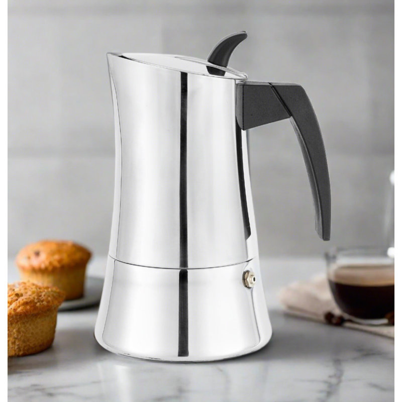 Cuisinox Stovetop Espresso Maker, 4 Shots
