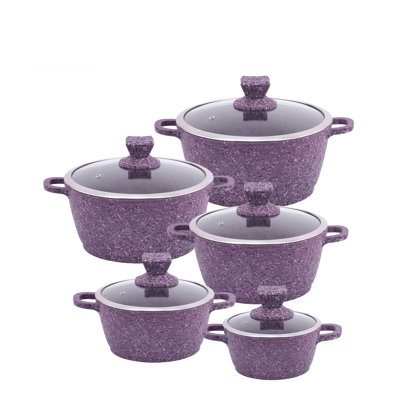 Porcina 5 - Piece Aluminum Cookware Set