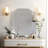 Ohemaa Contemporary Bi-Fold Curved Vanity Mirror