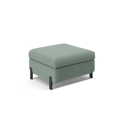 Ryott 72cm Wide Solid Colour Pouffe Ottoman