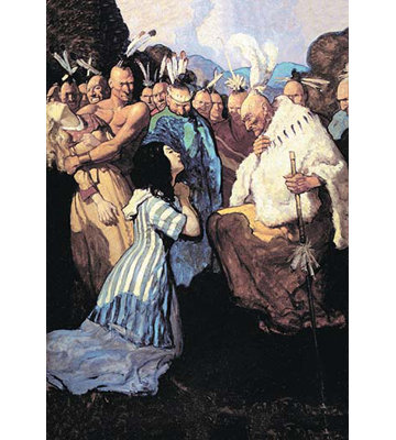 " The Supplicant " by N.C. Wyeth