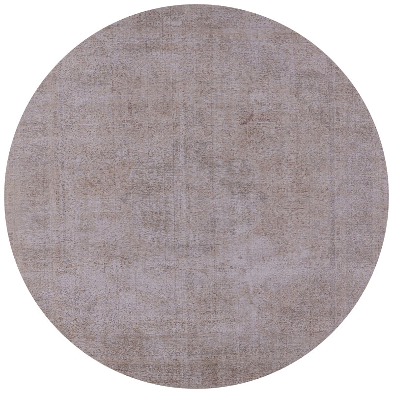 Tapis oriental gris Nakia, Rond 7 pi