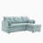Chenille vert menthe est en rupture de stock