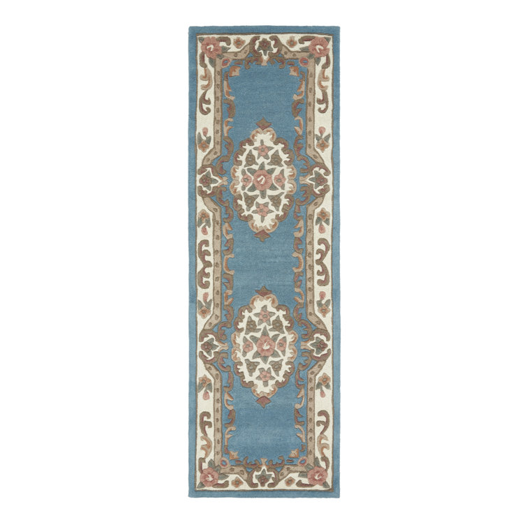 Comfort Oriental Wool Hand Woven Blue