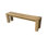 Banc d'extérieur en teck J Basicianna