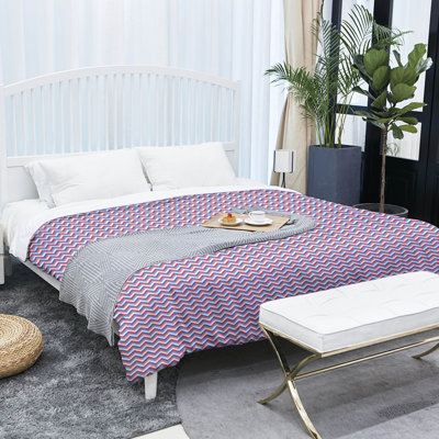 Polyester Baffle Box Stitch Comforter