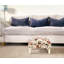 Solid + Manufactured Wood Accent Stool