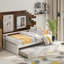 Lit de jour en bois avec couchette-2095205109