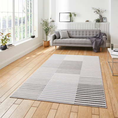Apollo area rug Machine Woven Rectangle Grey