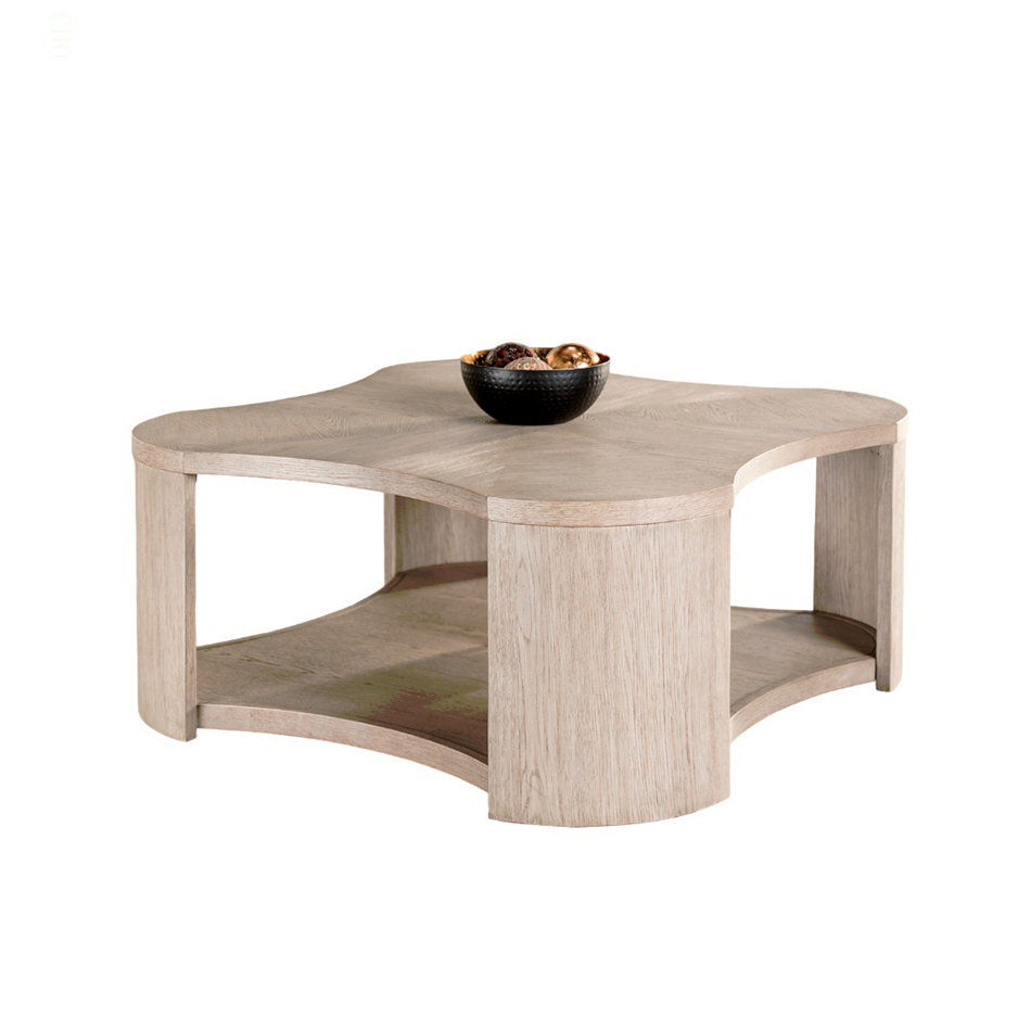 Latitude Run® 1Pc Coffee Table Modern Style With Open Storage Attached ...