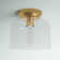 Robeson Glass Flush Mount