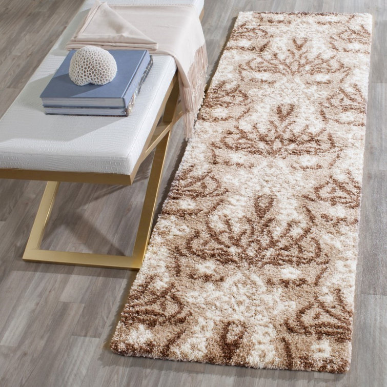 Flanery Shag Performance Floral Rug