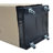 Server AV Cabinet Audio Video Equipment Rack Lock Keys Metal Black 18 U W/ Shelf