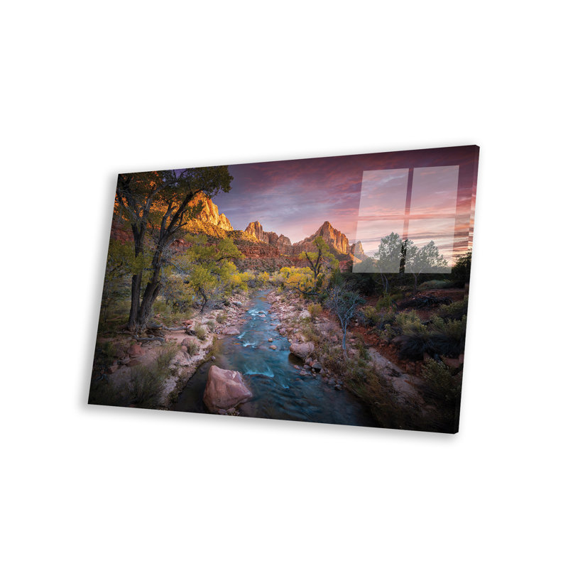 Auterson Zion National Park In The Fall par Jonathan Ross, photographie