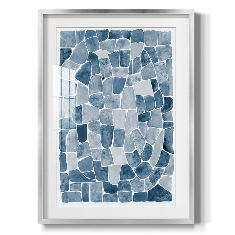 Walkways IV -Framed Print, 28.5" H x 20.5" W, Silver