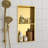 13" X 25" Stainless Steel Shower Niche Double Shelf, Gold-1832401077-1832401078