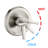 With hand shower system (including rough-in valve)