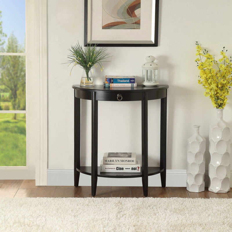 Console pour salon Justino II - Noir