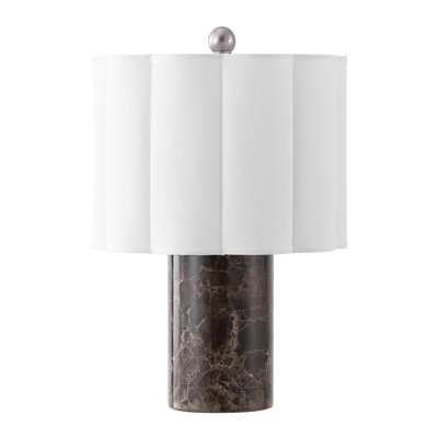 Rosalie 17.5" Marble Table Lamp