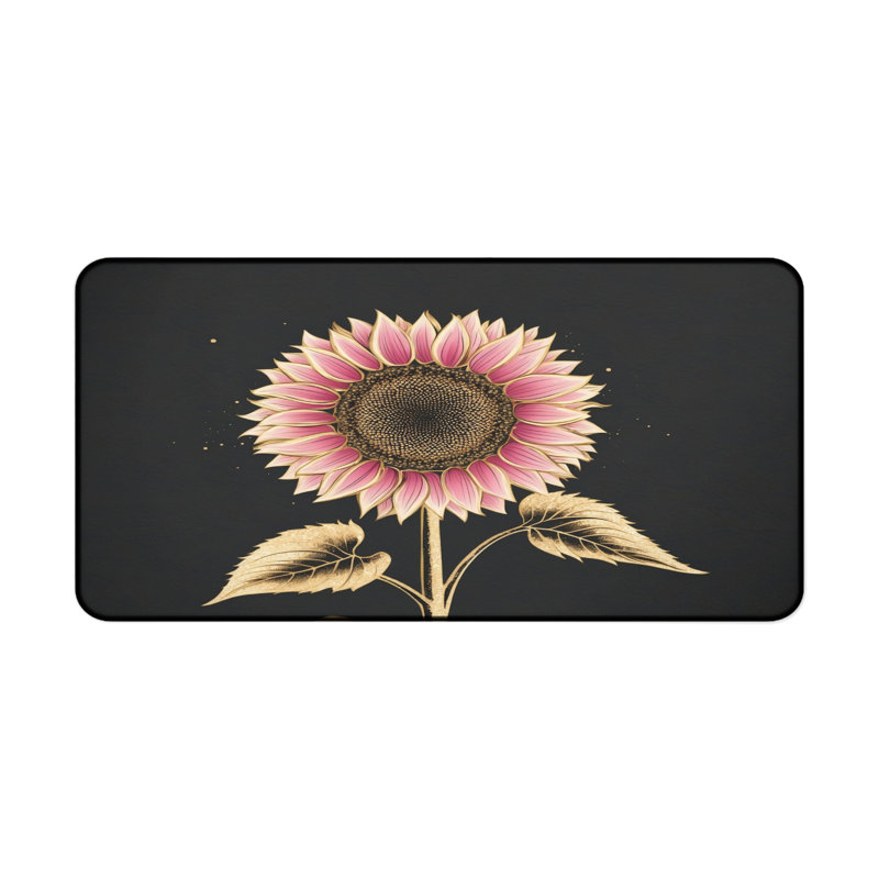 Polyester Desk Pad, 14.4x12.1