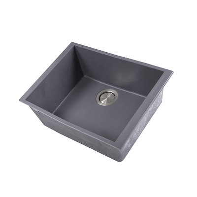 23.63'' L Single Basin Kitchen Sink